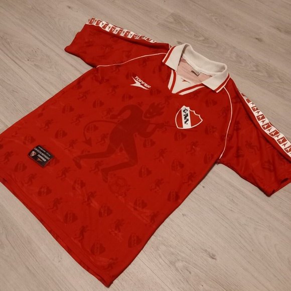 Independiente de Avellaneda 1997-1998 ORIGINAL Topper Vintage Soccer Jersey L - Picture 1 of 9